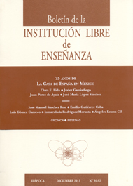 Boletín de la Institución Libre de Enseñanza nº 91-92
